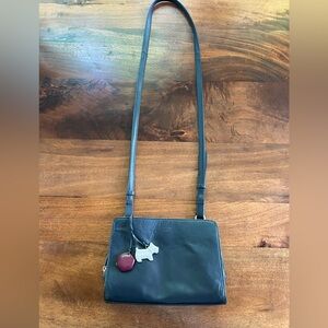 Radley London Crossbody. Fair condition. Navy blue in color.